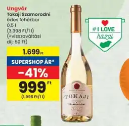 Spar Ungvár Tokaji Szamorodni ajánlat
