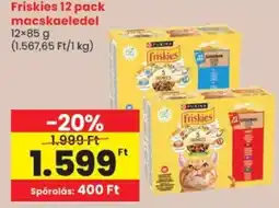 Spar Friskies 12 pack macskaeledel ajánlat