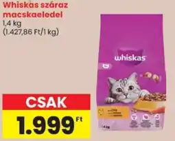 Spar Whiskas száraz macskaeledel ajánlat