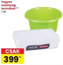 Spar Vegyes műanyag termékek ajánlat