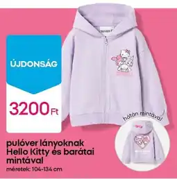 Pepco Pulóver lányoknak Hello Kitty és barátai mintával ajánlat