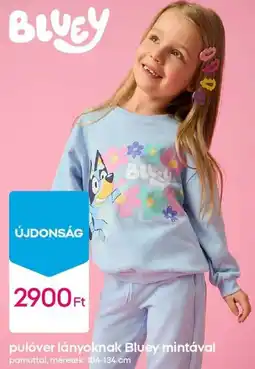 Pepco Pulóver lányoknak Bluey mintával ajánlat