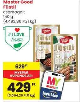 Spar Market Master Good Füstli ajánlat