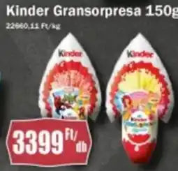 FullDiszkont Kinder Gransorpresa ajánlat
