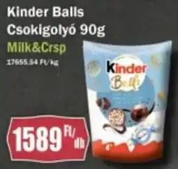 FullDiszkont Kinder Balls Csokigolyó ajánlat