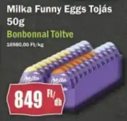 FullDiszkont Milka Funny Eggs Tojás ajánlat