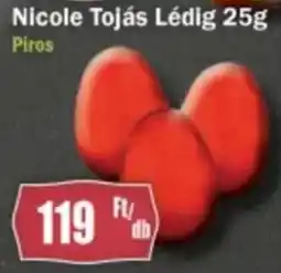 FullDiszkont Nicole Tojás Lédig ajánlat