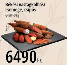 Real Békési vastagkolbász csemege, csípős ajánlat