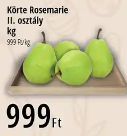 Real Körte Rosemarie ajánlat