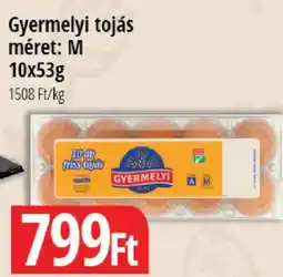 Real Gyermelyi tojás M ajánlat