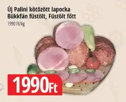 Real Új Palini kötözött lapocka Bükkfán füstölt, Füstölt főtt ajánlat