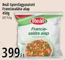 Real Reál Gyorsfagyasztott Franciasaláta alap ajánlat