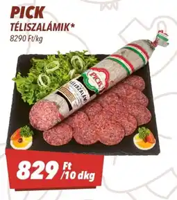 CBA Pick téliszalámik ajánlat