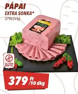CBA Pápai extra sonka ajánlat