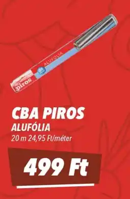 CBA CBA Piros alufólia ajánlat