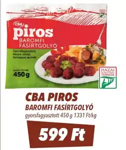 CBA CBA Piros baromfi fasirtgolyó ajánlat
