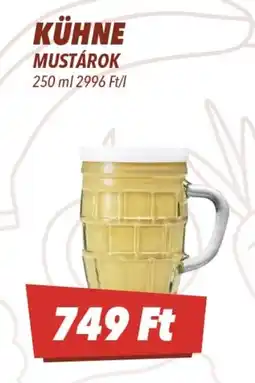 CBA Kühne mustárok ajánlat