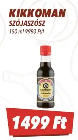 CBA Kikkoman szójaszósz ajánlat