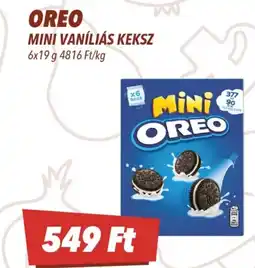 CBA Oreo Mini vaníliás keksz ajánlat
