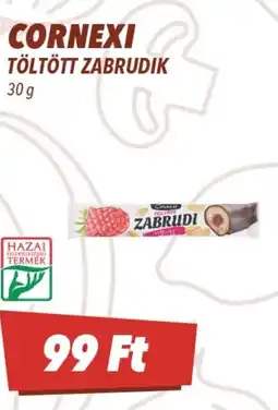CBA Cornexi Töltött zabrudik ajánlat