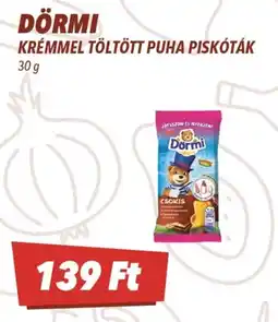 CBA Dörmi Krémmel töltött puha piskóták ajánlat