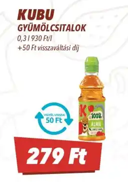 CBA Kubu gyümölcsitalok ajánlat