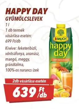 CBA Happy Day gyümölcslevek ajánlat