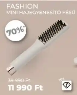 CBA Fashion mini hajegyenesítő fésű ajánlat