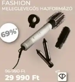 CBA Fashion meleglevegős hajformázó ajánlat