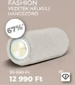 CBA Fashion vezeték nélküli hangszóró ajánlat