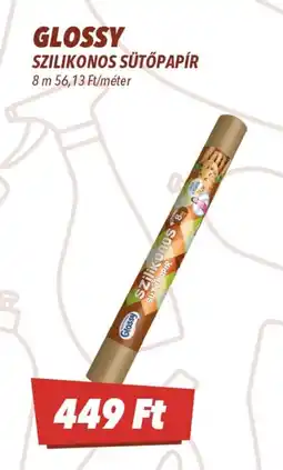 CBA Glossy szilikonos sütőpapír ajánlat