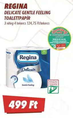 CBA Regina Delicate Gentle Feeling toalettpapír ajánlat
