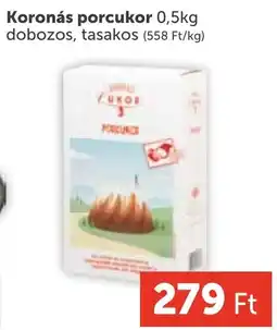 PRIVÁT Koronás porcukor ajánlat