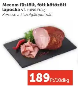 PRIVÁT Mecom füstölt, főtt kötözött lapocka ajánlat