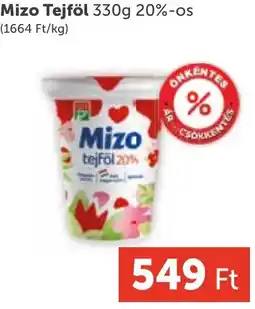 PRIVÁT Mizo Tejföl 20% ajánlat