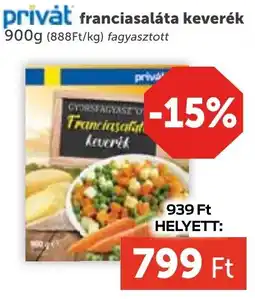 PRIVÁT Privȧt franciasaláta keverék ajánlat