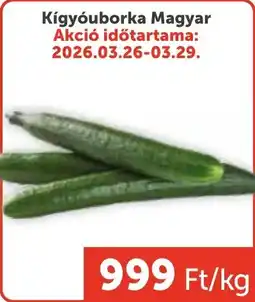 PRIVÁT Kígyóuborka Magyar ajánlat