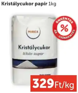 PRIVÁT Kristálycukor papír ajánlat