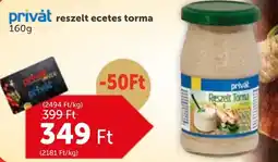 PRIVÁT Privȧt reszelt ecetes torma ajánlat