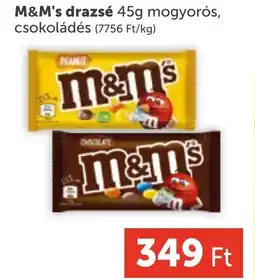 PRIVÁT M&M's drazsé ajánlat