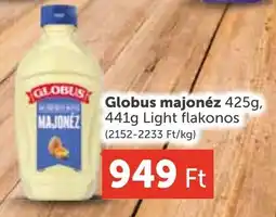 PRIVÁT Globus majonéz ajánlat
