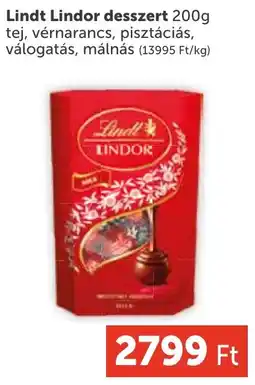 PRIVÁT Lindt Lindor desszert ajánlat