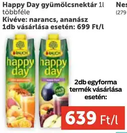 PRIVÁT Happy Day gyümölcsnektár ajánlat