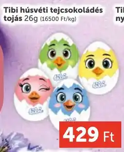 PRIVÁT Tibi húsvéti tejcsokoládés tojás ajánlat