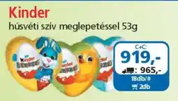 ÁRKLUB Kinder húsvéti szív meglepetéssel ajánlat