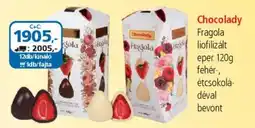 ÁRKLUB Chocolady Fragola liofilizált eper ajánlat