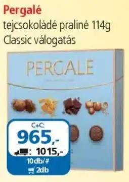 ÁRKLUB Pergalé tejcsokoládé praliné ajánlat