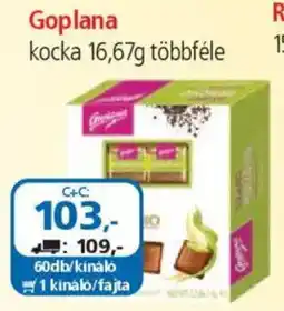 ÁRKLUB Goplana kocka ajánlat