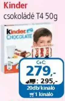 ÁRKLUB Kinder csokoládé ajánlat