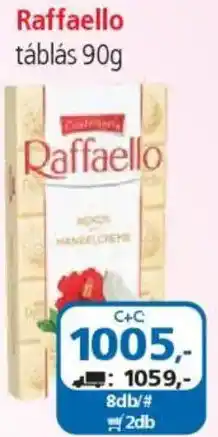 ÁRKLUB Raffaello táblás ajánlat
